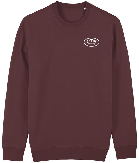 Sweaters Burgundy & White