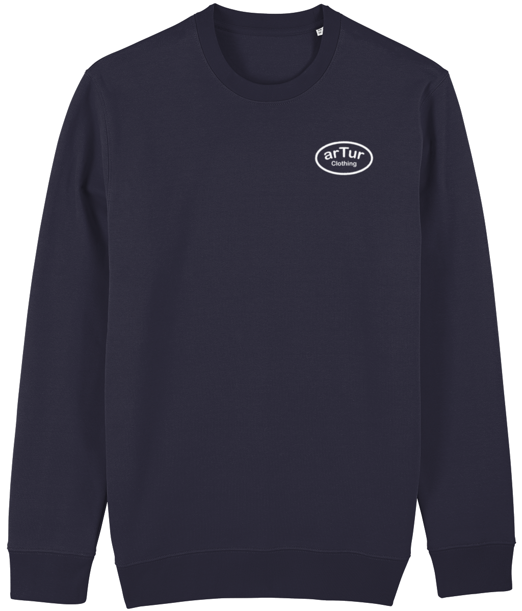 Sweater French Navy & White