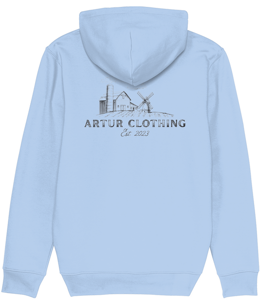 Icon Farm Premium Hoodie Sky Blue