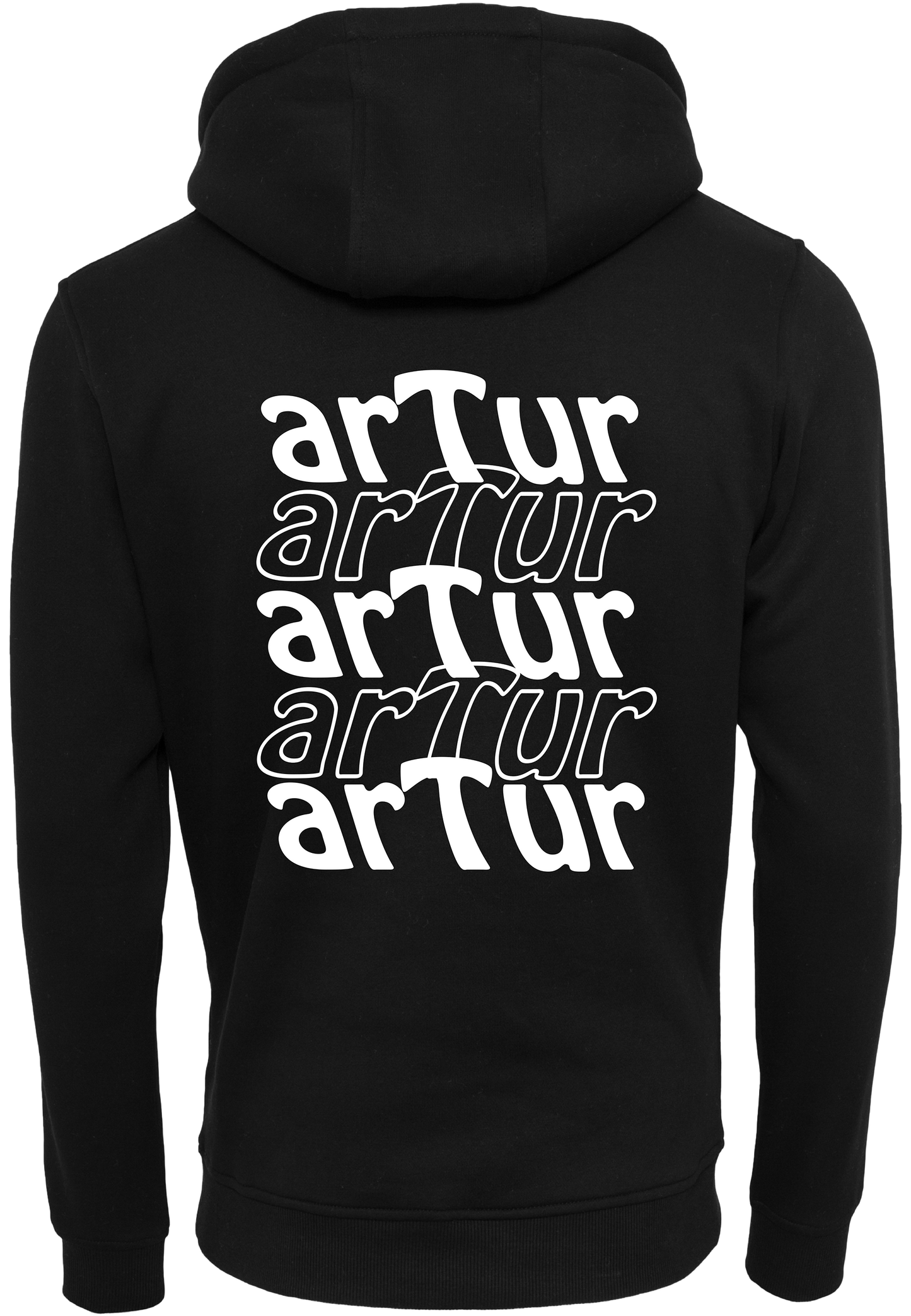 arTur Hoodie Black & White