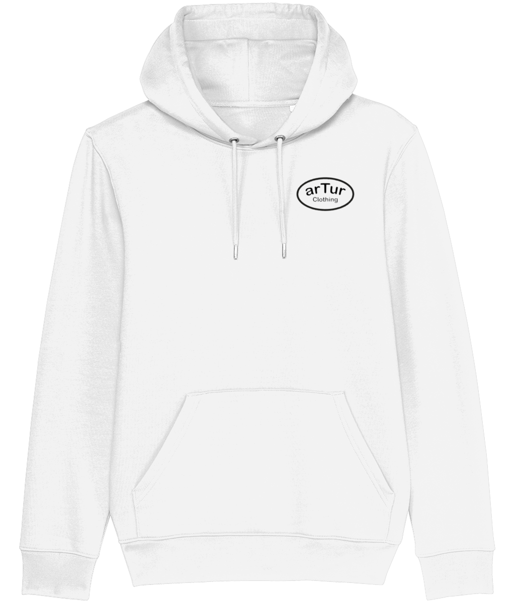 Premium Hoodie White & Black