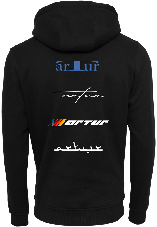 Quattro arTur Hoodie Black