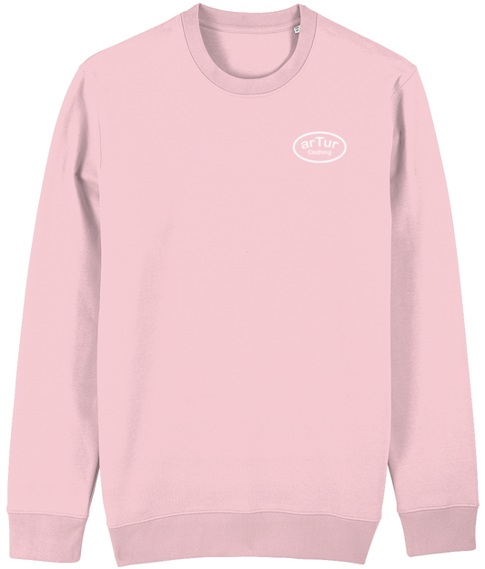 Sweater Cotton Pink & White