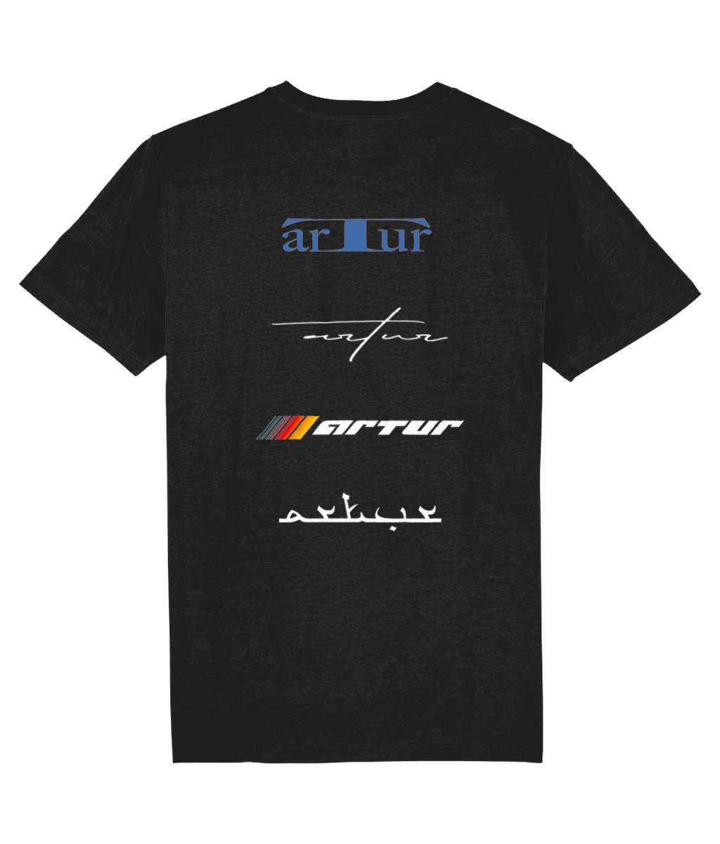 Quattro arTur T-shirt Black