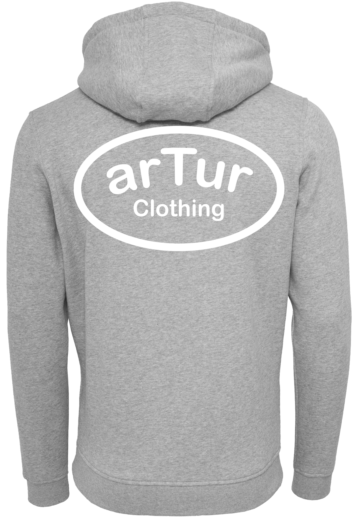 arTur Hoodie Heather Grey & White