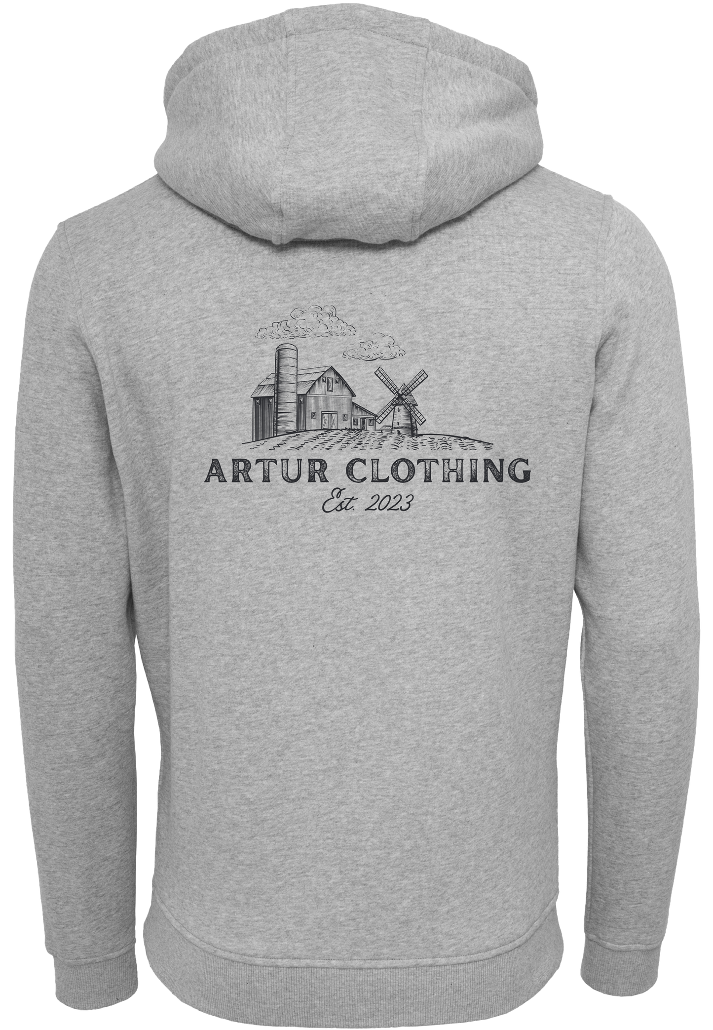 Icon Farm hoodie Heather Grey