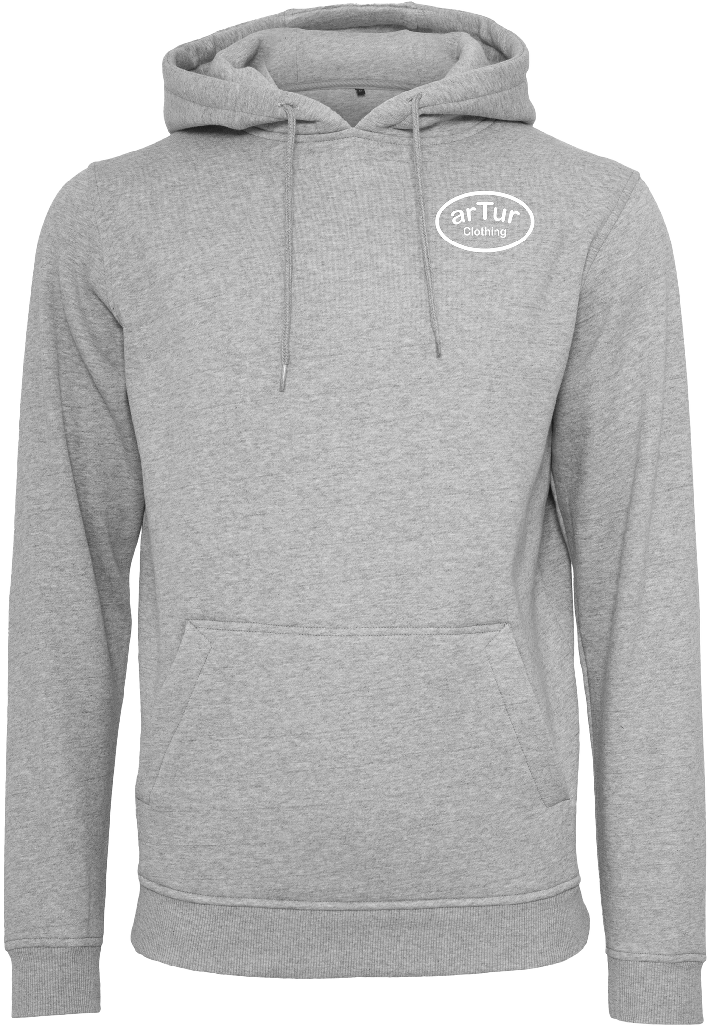 arTur Hoodie Heather Grey & White