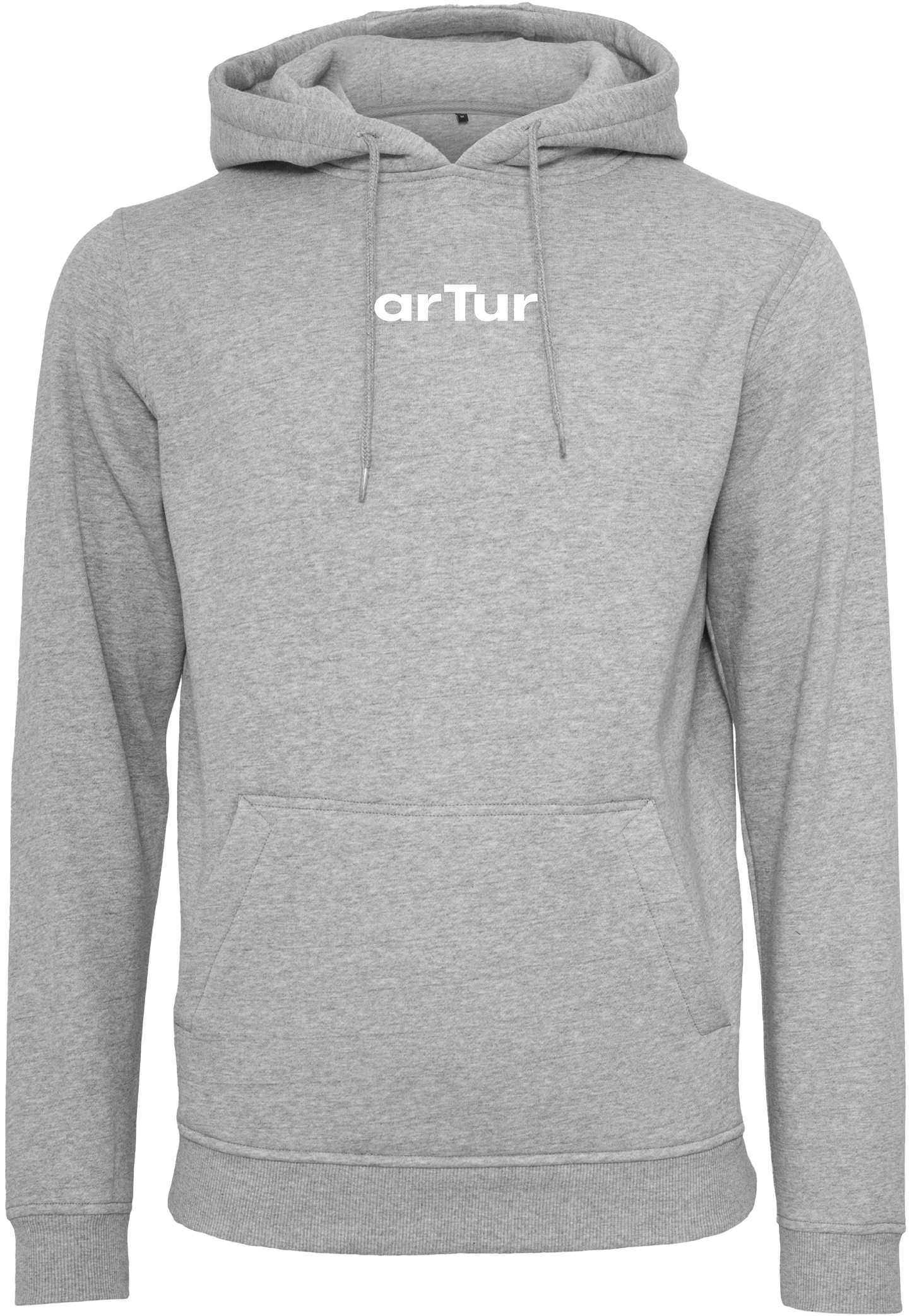 arTur Hoodie Heather Grey & White