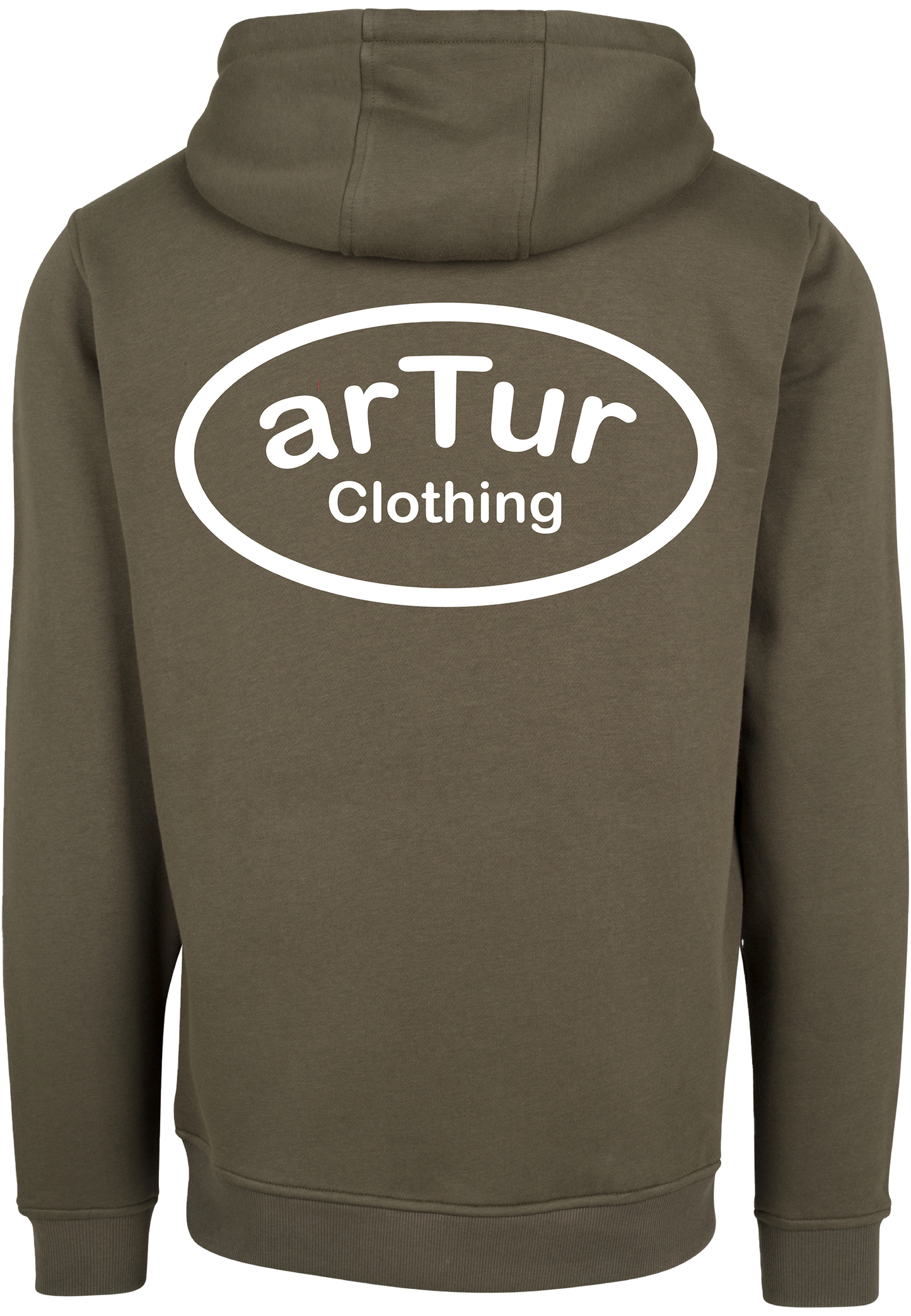 arTur Hoodie olive & White