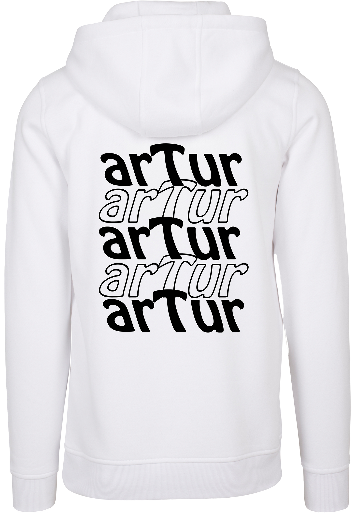 arTur Hoodie White & Black