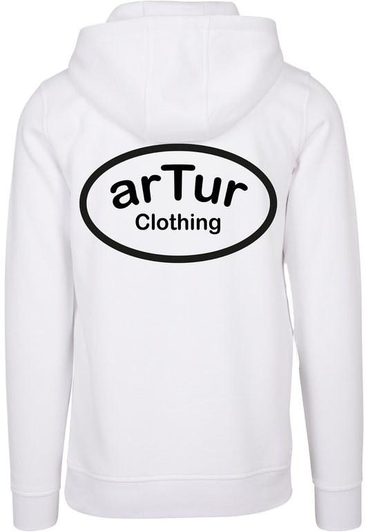 arTur Hoodie White & Black